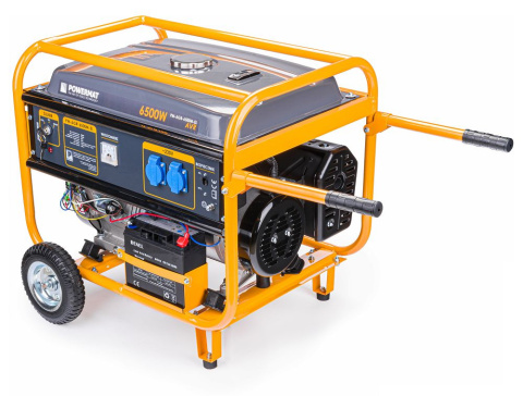 Agregat prądotwórczy 6500W z elektrycznym rozruchem PM-AGR-6500M-EL Agregat prądotwórczy 6500W z elektrycznym rozruchem PM-AGR-6500M-EL