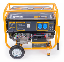 Agregat prądotwórczy 6500W z elektrycznym rozruchem PM-AGR-6500M-EL