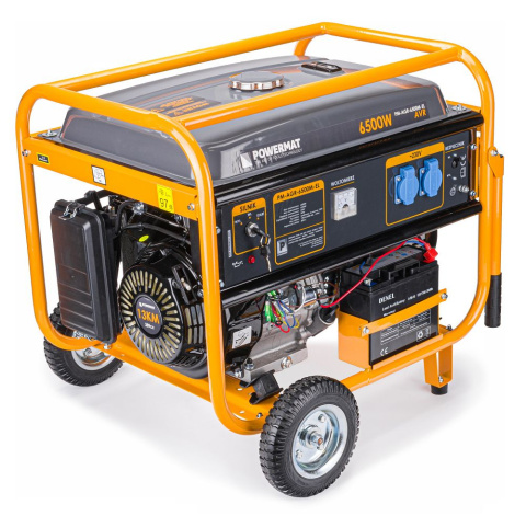 Agregat prądotwórczy 6500W z elektrycznym rozruchem PM-AGR-6500M-EL Agregat prądotwórczy 6500W z elektrycznym rozruchem PM-AGR-6500M-EL