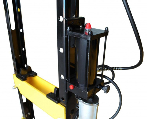 Prasa hydrauliczna, warsztatowa WP10PR 10t ruchomy tłok, pneumatyka Viber-System Prasa hydrauliczna, warsztatowa WP10PR 10t ruchomy tłok, pneumatyka Viber-System