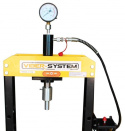 Prasa hydrauliczna, warsztatowa WP10PR 10t ruchomy tłok, pneumatyka Viber-System
