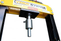 Prasa hydrauliczna, warsztatowa WP10PR 10t ruchomy tłok, pneumatyka Viber-System