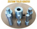 Prasa hydrauliczna, warsztatowa WP10PR 10t ruchomy tłok, pneumatyka Viber-System
