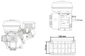 SILNIK SPALINOWY 7.0HP / 19mm