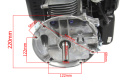 SILNIK SPALINOWY LONCIN 139cc 22,2/80mm