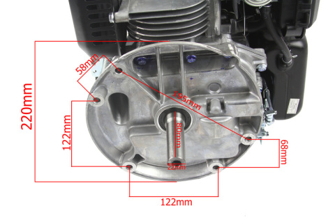 SILNIK SPALINOWY LONCIN 139cc 22,2/80mm SILNIK SPALINOWY LONCIN 139cc 22,2/80mm