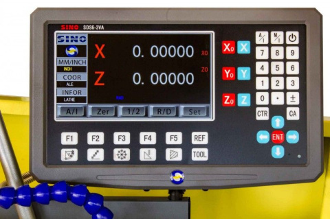 Tokarka do metalu Viber-system 410x1000 z Cyfrowym odczytem położenia Tokarka do metalu Viber-system 410x1000 z Cyfrowym odczytem położenia