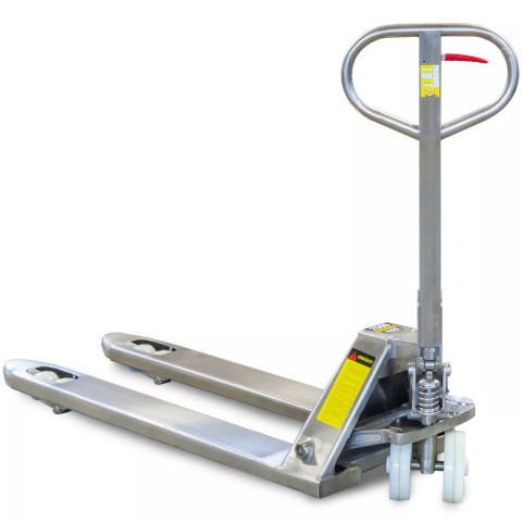 Wózek paletowy Paleciak ze stali nierdzewnej 2500kg SS2500 Wózek paletowy Paleciak ze stali nierdzewnej 2500kg SS2500