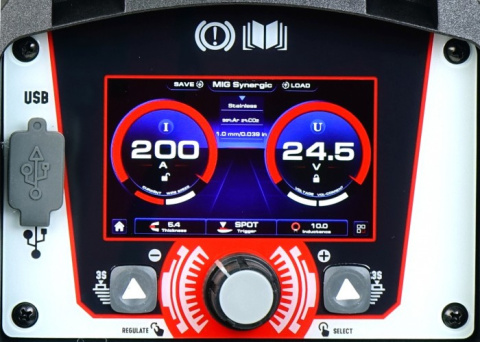 Półautomaty spawalnicze EXPERT MIG 201 LCD Półautomaty spawalnicze EXPERT MIG 201 LCD