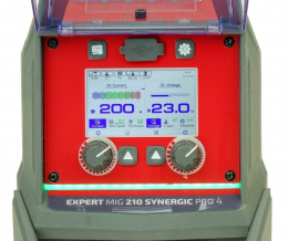 Półautomaty spawalnicze EXPERT MIG 210 SYNERGIC Pro4 LCD