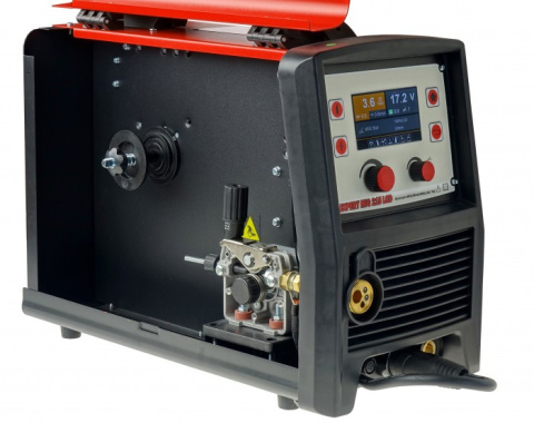 Półautomaty spawalnicze EXPERT MIG 215 LCD MIG/MMA/TIG SYNERGIC ALU Półautomaty spawalnicze EXPERT MIG 215 LCD MIG/MMA/TIG SYNERGIC ALU