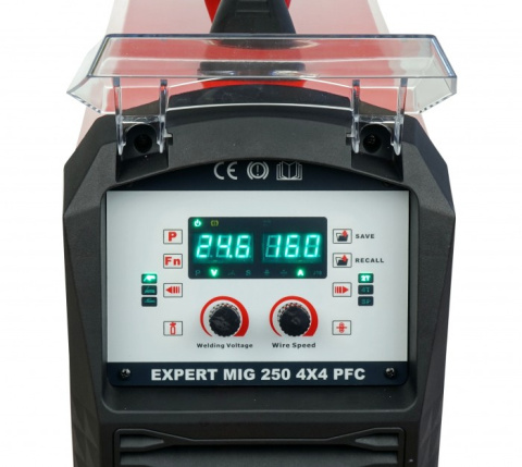 Półautomaty spawalnicze EXPERT MIG 250 4x4 PFC SYNERGIC Półautomaty spawalnicze EXPERT MIG 250 4x4 PFC SYNERGIC