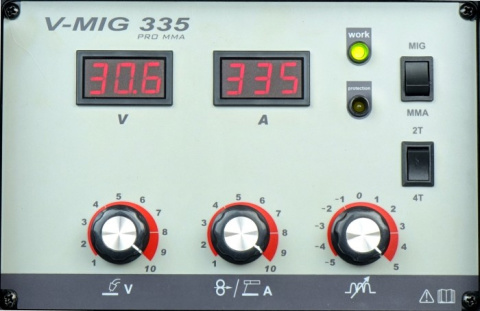 Półautomaty spawalnicze MIG/MAG 400V V-MIG 285 4x4 PRO MMA Półautomaty spawalnicze MIG/MAG 400V V-MIG 285 4x4 PRO MMA