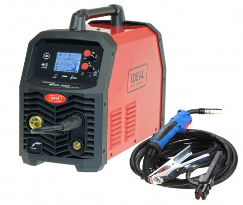 Półautomaty spawalnicze TECNO MIG 205 LCD MIG/TIG/MMA SYNERGIC Półautomaty spawalnicze TECNO MIG 205 LCD MIG/TIG/MMA SYNERGIC