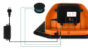 Robot koszący E+ NeoTools + bateria 6Ah + ładowarka