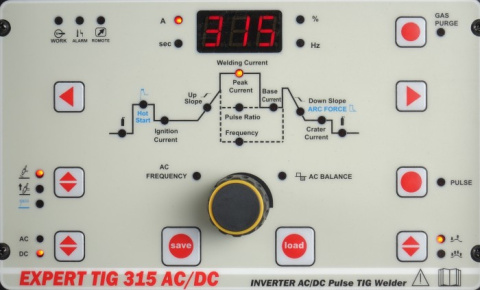 Spawarka EXPERT TIG 315 AC/DC + zestaw PROMO Spawarka EXPERT TIG 315 AC/DC + zestaw PROMO
