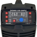 Spawarka inwertorowa DIGIMIG 200 SIMPLE SYNERGIA + przyłbica V7a gratis