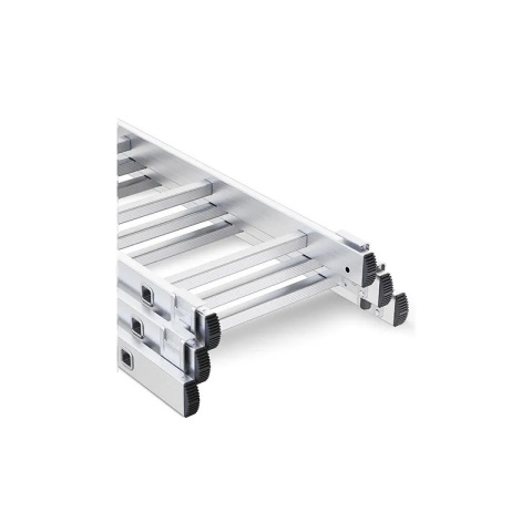 Drabina HOME aluminiowa 3-elementowa 3x11 szczebli 150 kg Drabina HOME aluminiowa 3-elementowa 3x11 szczebli 150 kg
