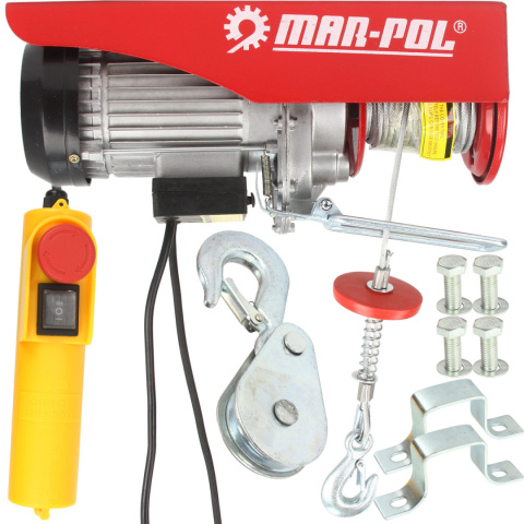 Wyciągarka wciągarka 400/800kg elektryczna LINOWA Wyciągarka wciągarka 400/800kg elektryczna LINOWA