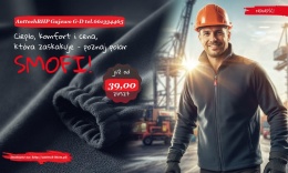 Bluza ochronna męska polar gramatura 280 g/m² POLAR-SMOFI