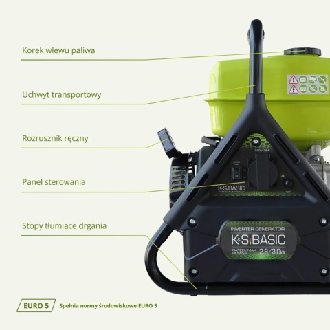 Agregat Generator inwertorowy KSB 31i