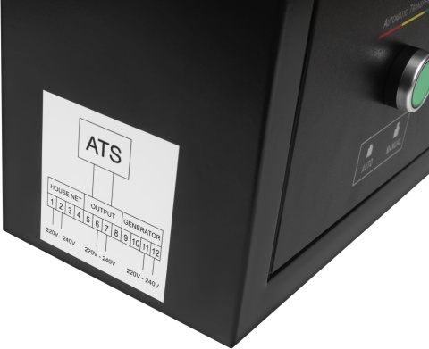 Agregat Prądotwórczy 230V 7kW 10KM Diesel + ATS KD3242