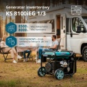 Agregat generator prądotwórczy inwertorowy KS 8100iEG 1/3