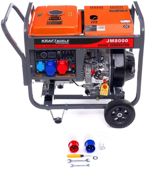 Agregat prądotwórczy Diesel 8KW 230/380V DOUBLE POWER
