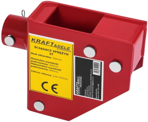 Hydrauliczny ściągacz do sprężyn 3T