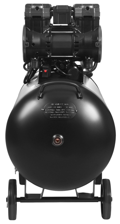 Kompresor bezolejowy 100L 2x2200W