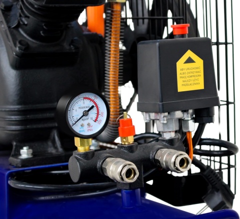 Kompresor olejowy 100L 2 TŁOKI 230V