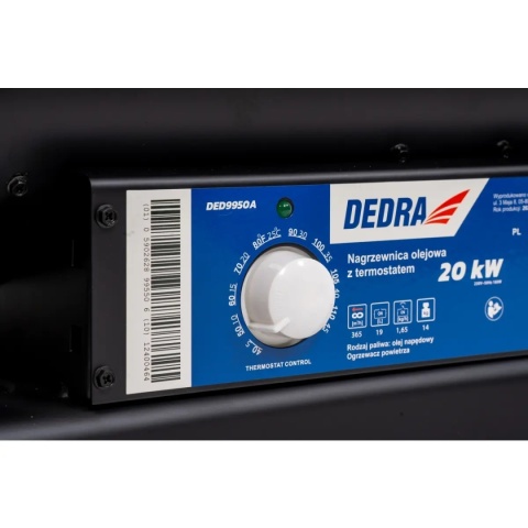 Nagrzewnica olejowa 20kW DEDRA DED9950A