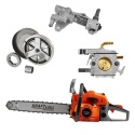 Piła spalinowa łańcuchowa 16" 18" + akcesoria