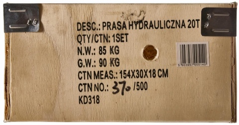 Prasa hydrauliczna 20T