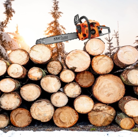 Piła spalinowa 5,9KM prowadnica + łańcuch 16"40cm 18"45cm + starter